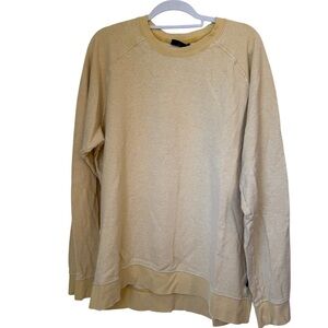 Patagonia Yellow Stripe Crewneck Pullover Sweatshirt